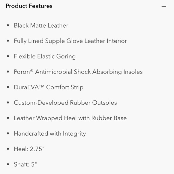 Thursday Boot Company Knockout boot in matte black, sz 7.5 - Picture 12 of 12